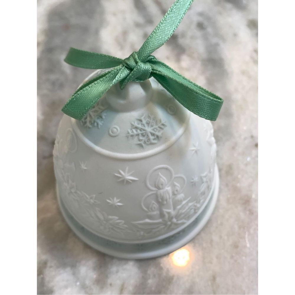 Vintage Lladro’ Porcelain 1992 Annual Christmas Bell Ornament #holiday